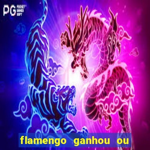 flamengo ganhou ou perdeu hoje